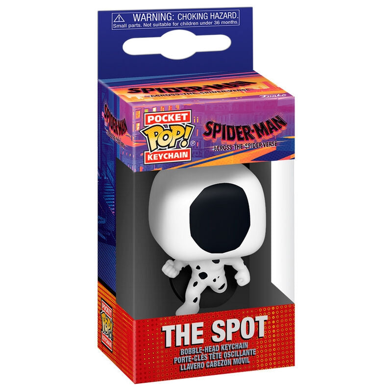 Pocket POP-nyckelring Marvel Spiderman The Spot, 2,5-tum