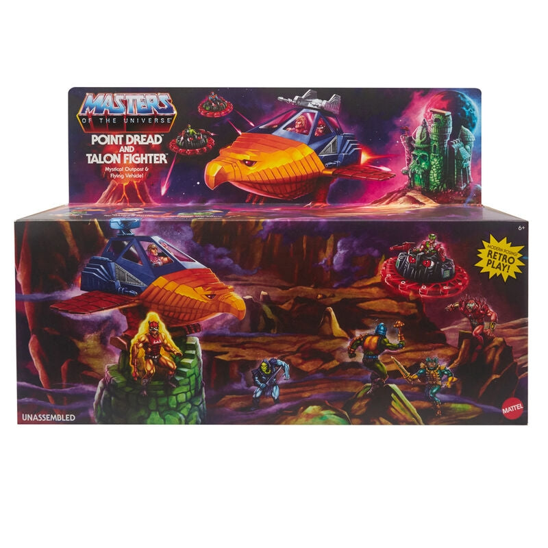 Point Dread och Talon Fighter Vehicle Set för Masters of the Universe