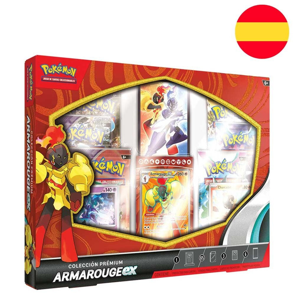 Pokemon Armarouge Box Trading Card Game Set, 10 kort ingår