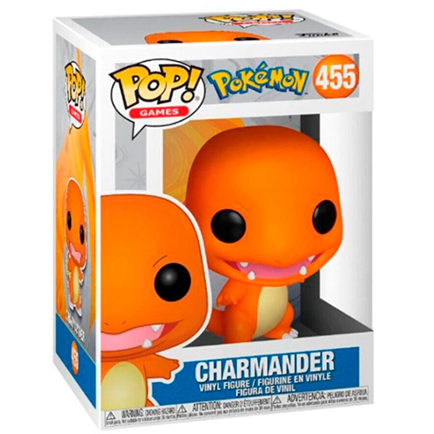 Pokemon Charmander-figur, samlarleksak, 4-tumsstorlek