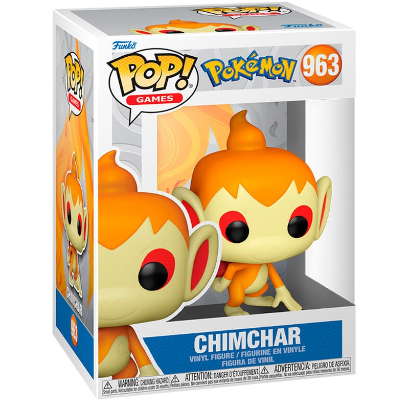 Pokemon Chimchar-figur, samlarleksak, 4-tumsstorlek