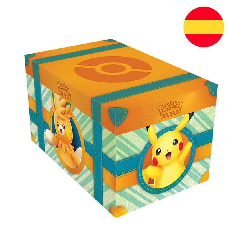 Pokemon Treasure Chest Collectible Card Game - Spanska utgåvan