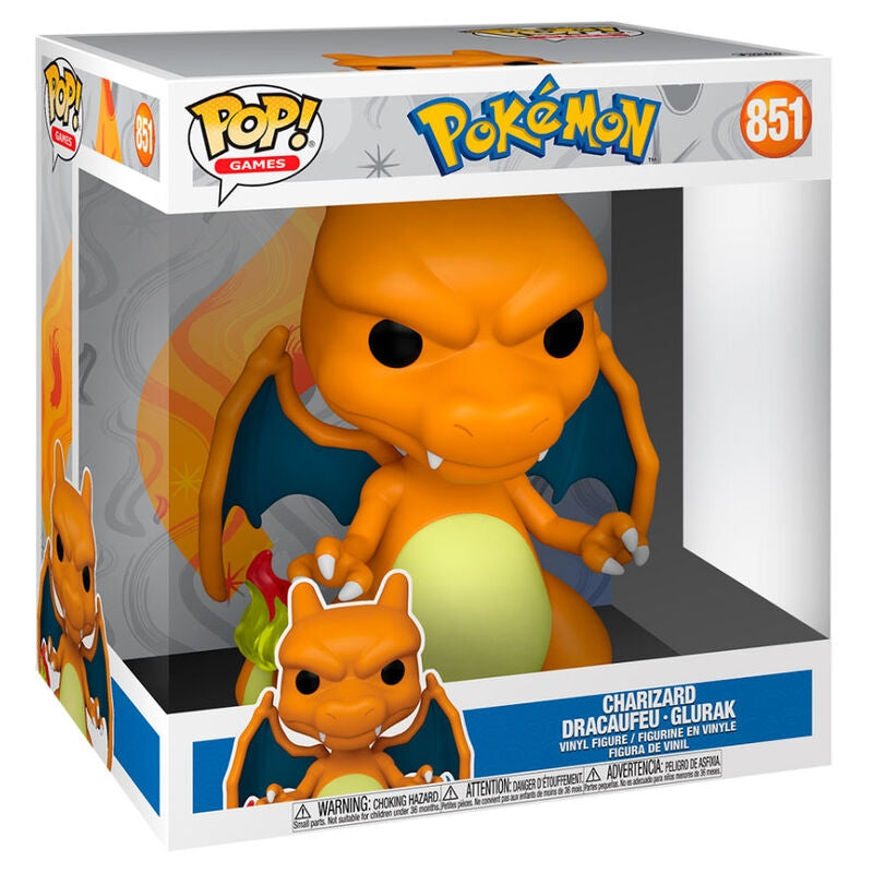 Pokémon Charizard-figur, 25 cm samlarleksak