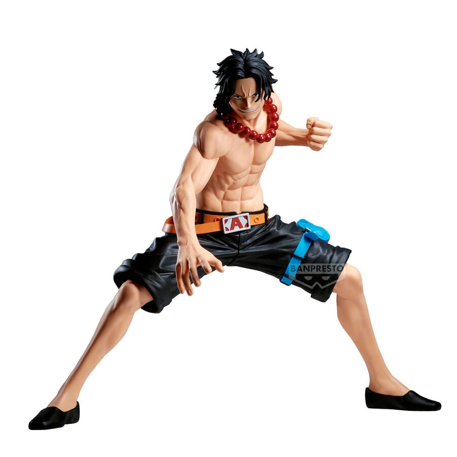 Portgas D. Ace Grandista figur, 20 cm samlarstaty