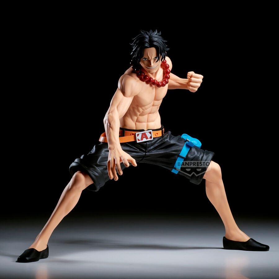 Portgas D. Ace Grandista figur, 20 cm samlarstaty