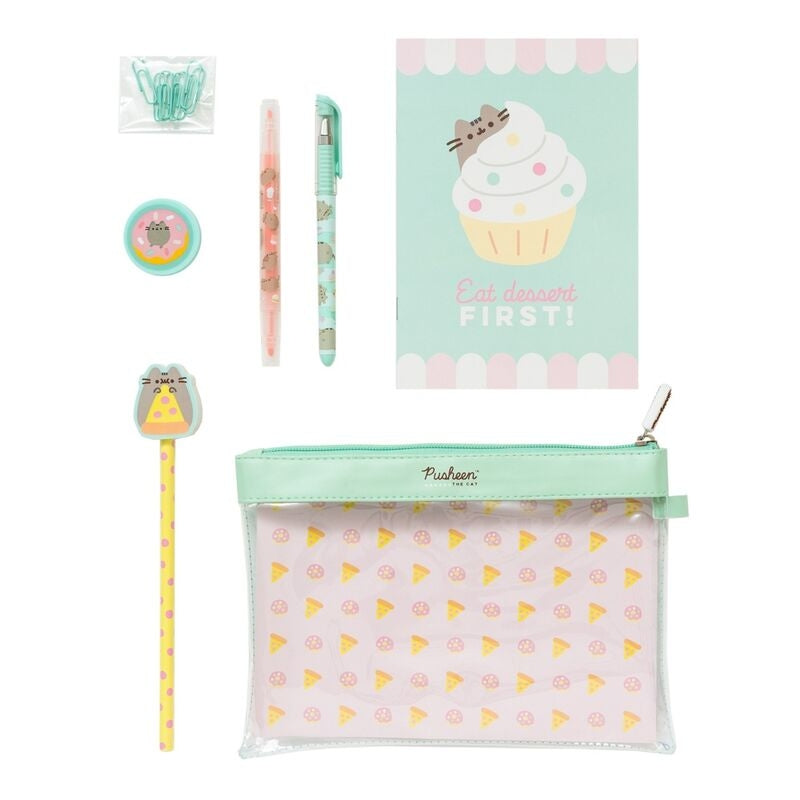 Pusheen Foodie Collection brevpappersset med anteckningsböcker, klistermärken