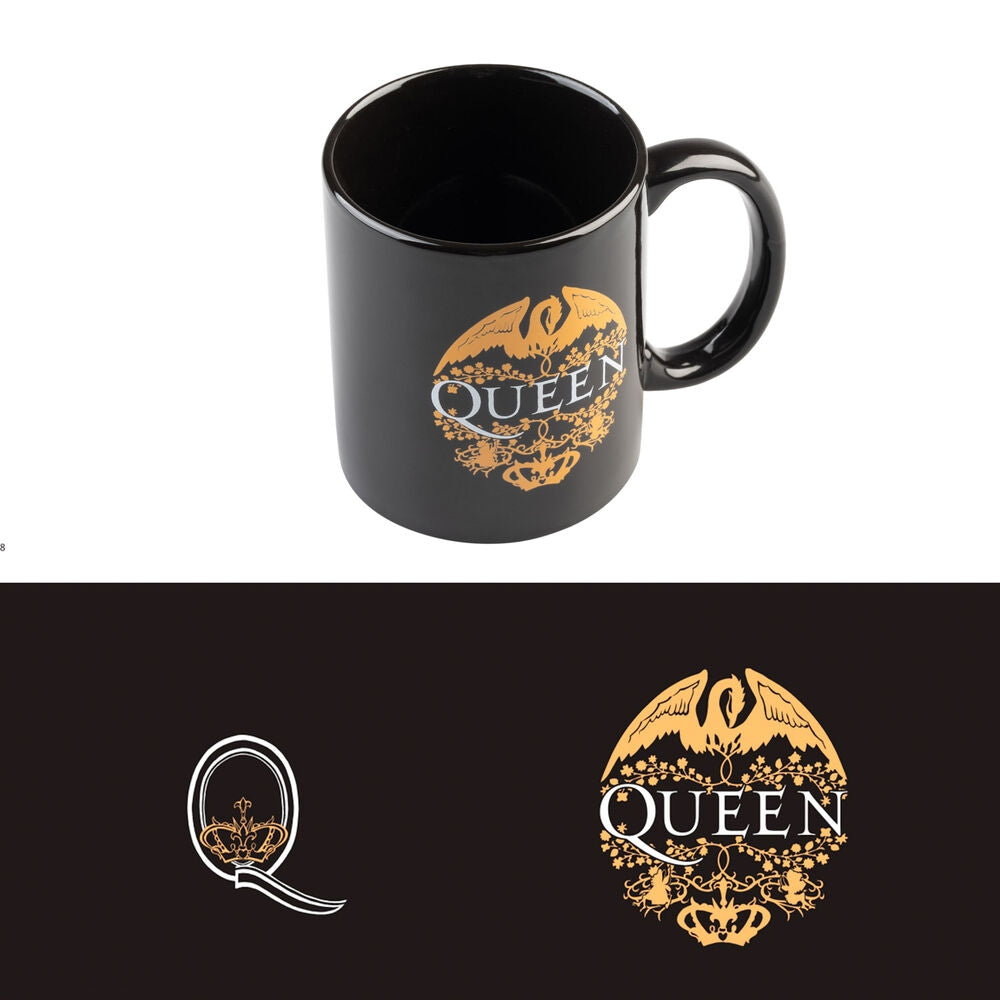 Queen Mug 350ml - Keramisk kaffekopp för te och varma drycker