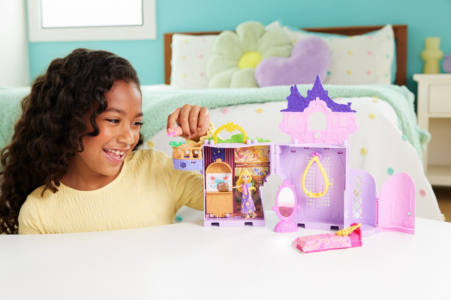 Rapunzel Staplingslott med docka och tillbehör