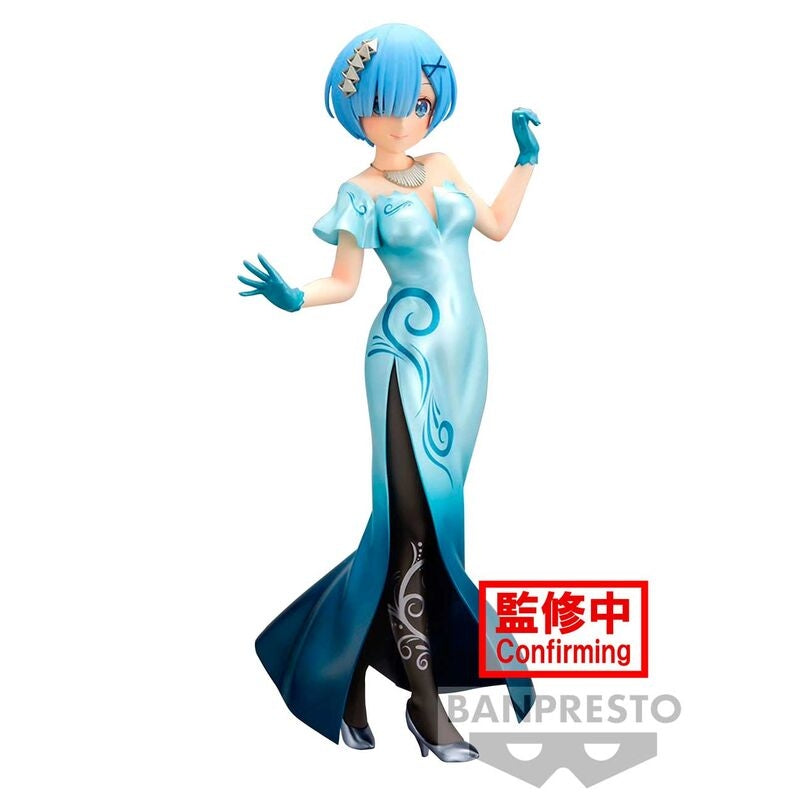 Re: Zero Glitter & Glamorous Rem Figur, 23 cm samlarobjekt