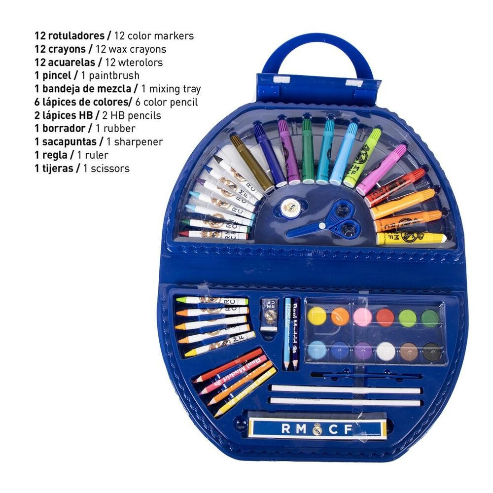 Real Madrid målarpappersset, 50 stycken för barn