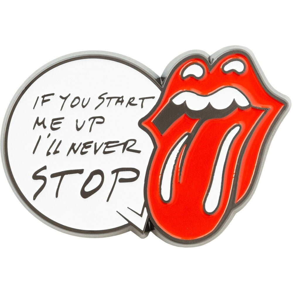 Rolling Stones Magnet - Klassisk rockbandsdesign, 3x2 tum