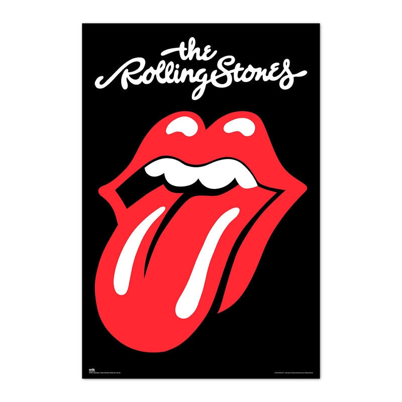 Rolling Stones vintage konsertaffisch, 24x36 tum
