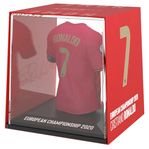 Ronaldo Mini T-Shirt Figur för Euro 2020 Samlare