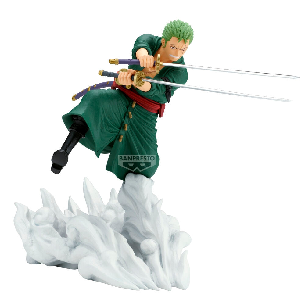 Roronoa Zoro-figur i ett stycke, 15 cm samlarmodell