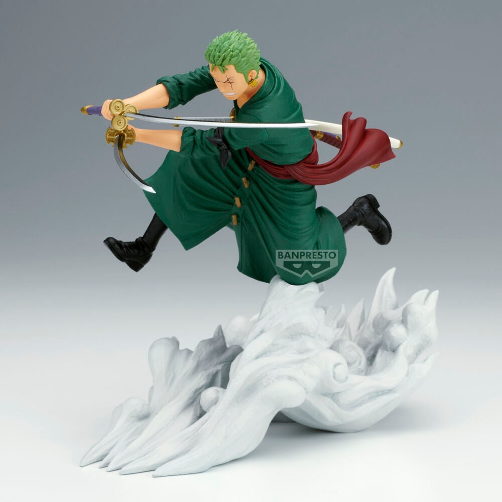 Roronoa Zoro-figur i ett stycke, 15 cm samlarmodell