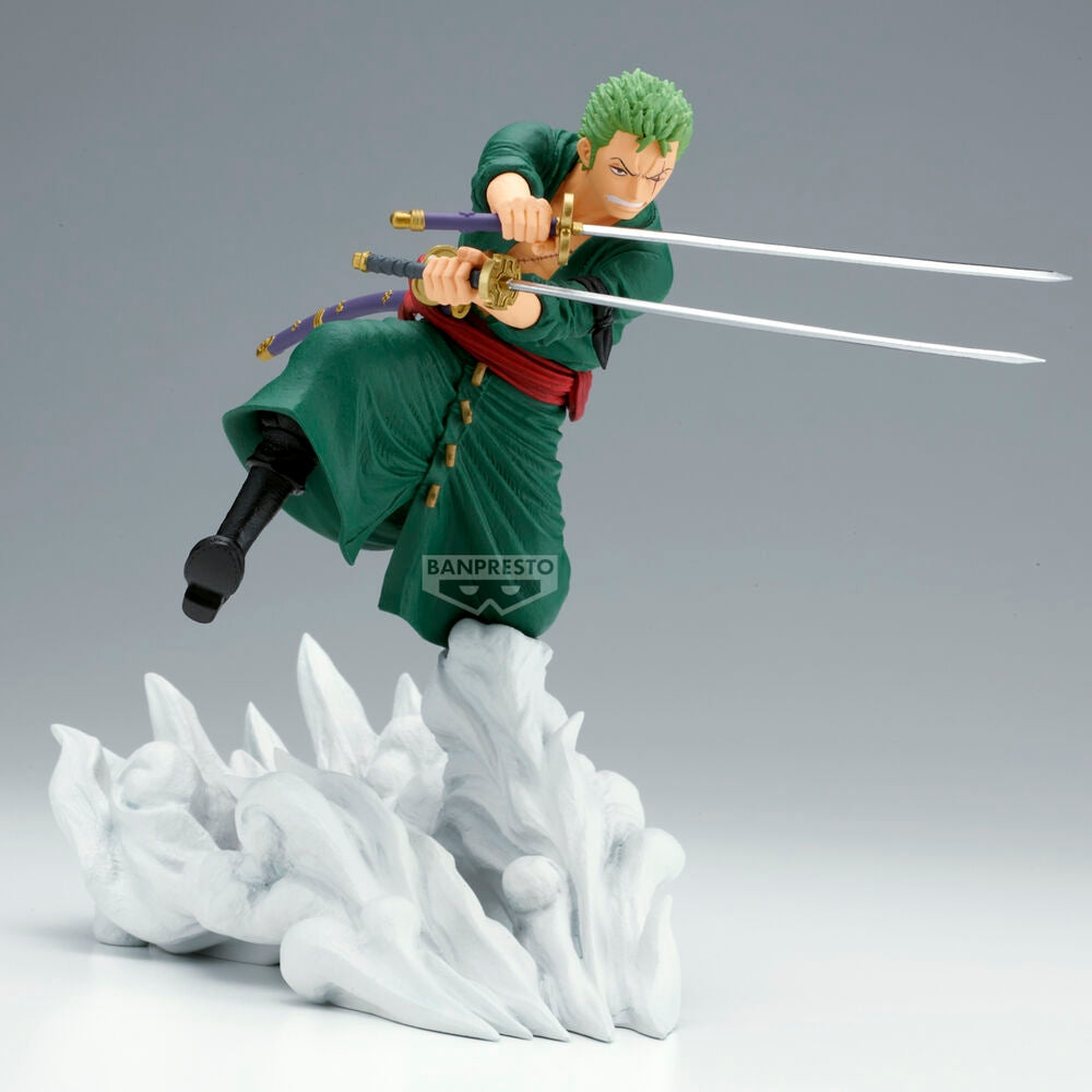 Roronoa Zoro-figur i ett stycke, 15 cm samlarmodell