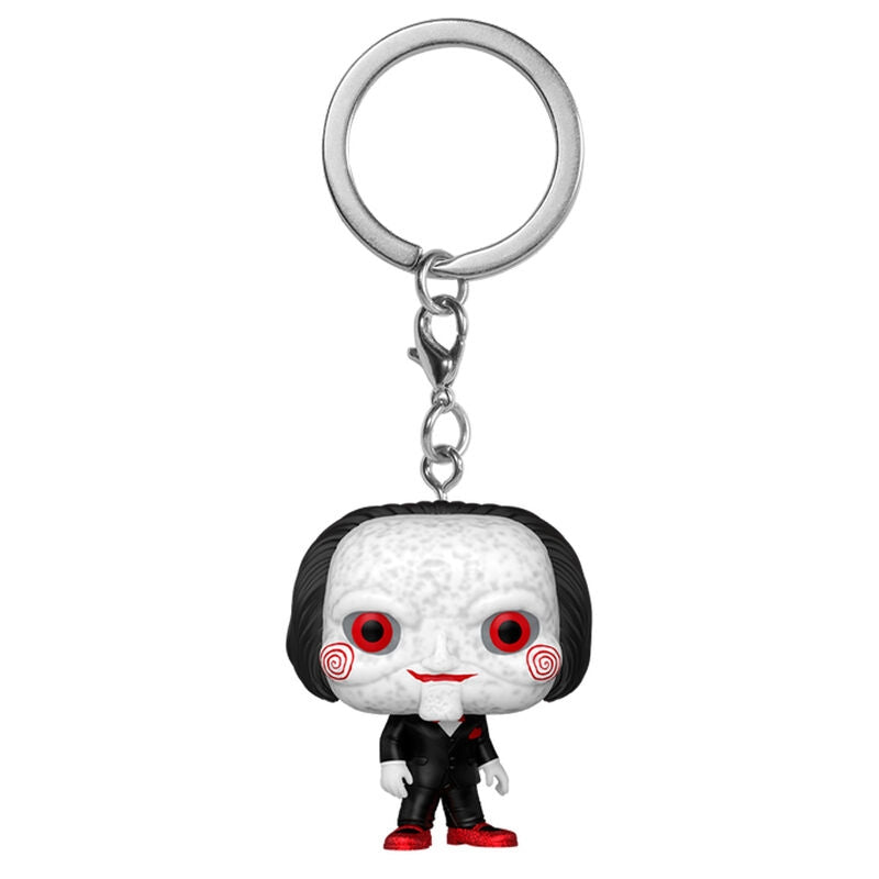 Såg Billy the Puppet Pocket POP-nyckelring, samlarfigur