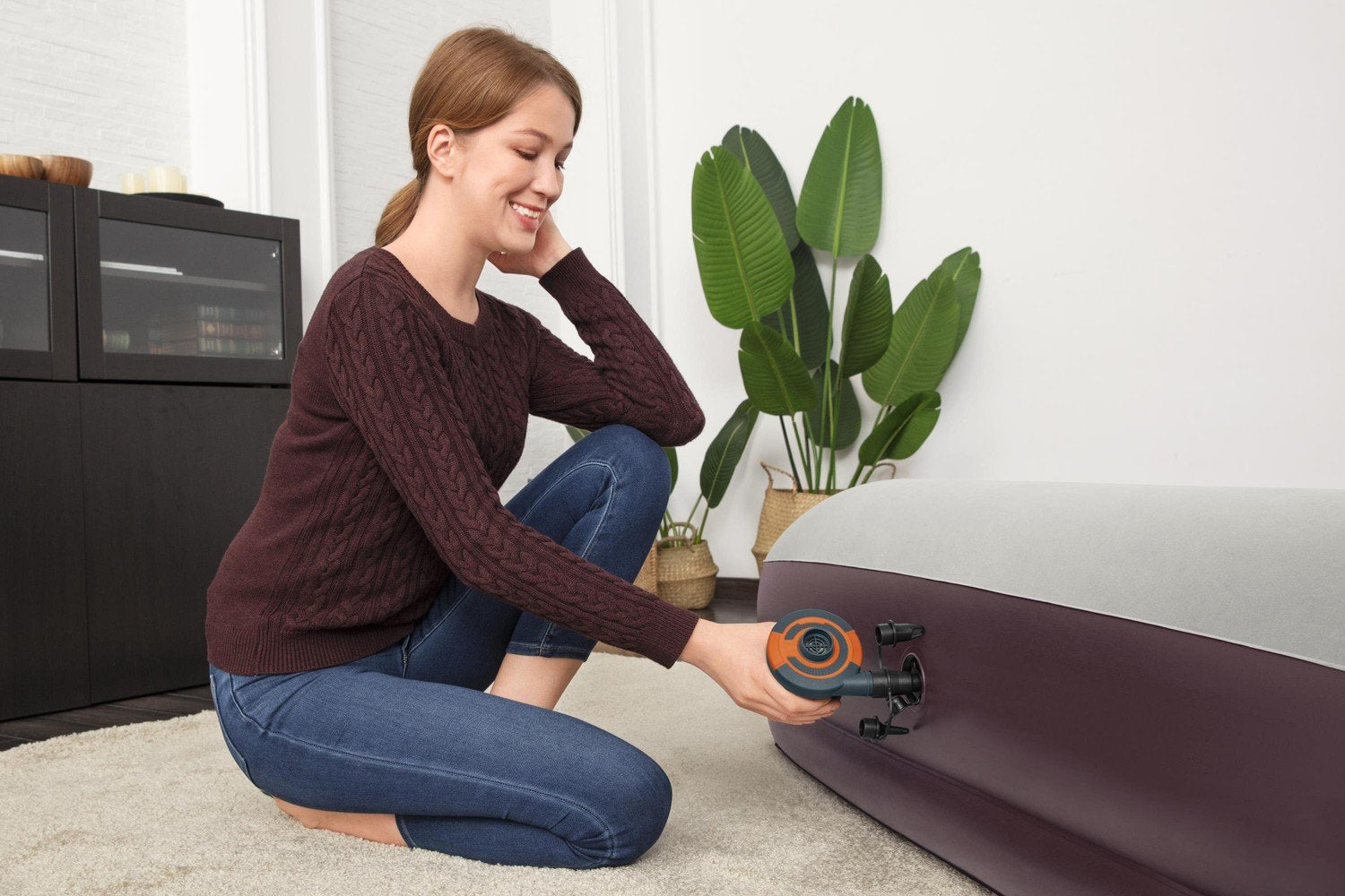 Sidewinder 4,8V oppladbar luftpumpe