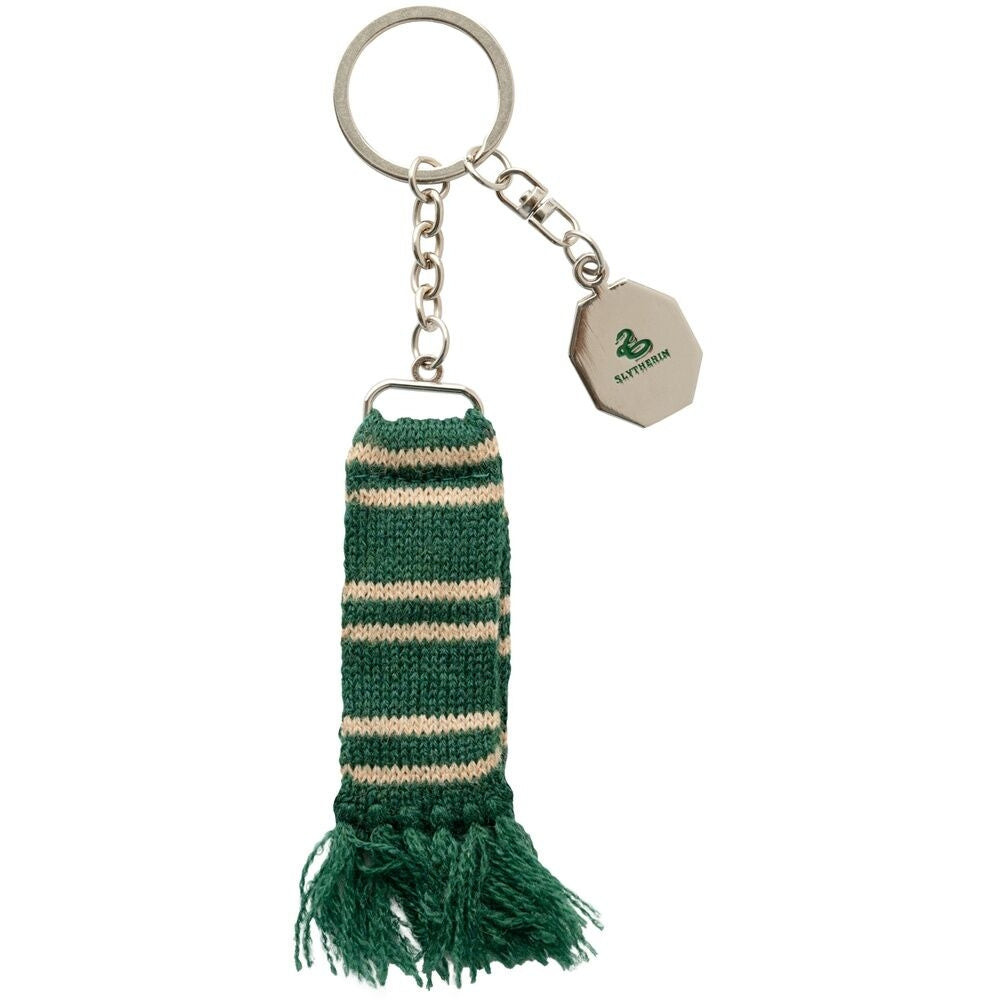 Slytherin Scarf Nyckelring för Harry Potter Fans