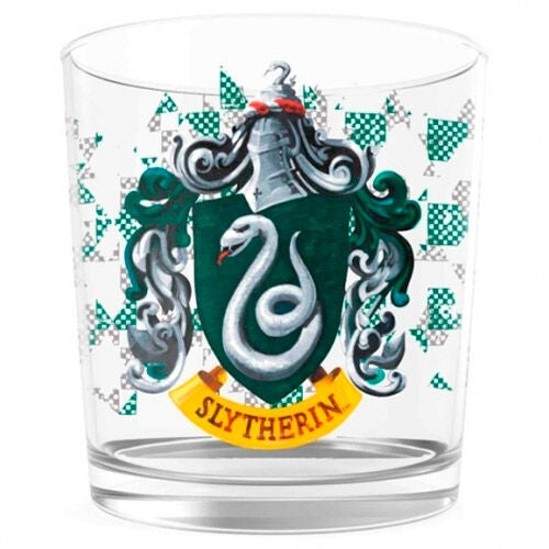 Slytherin logoglas – perfekt för samlare och fans