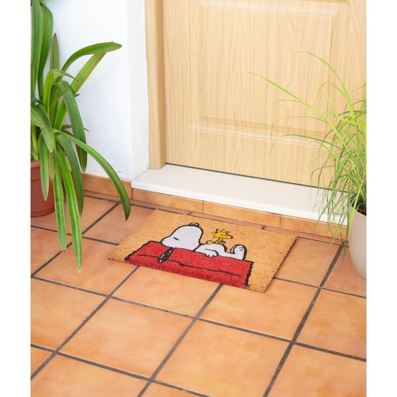 Snoopy Dörrmatta för inom-/utomhusbruk, slitstarkt material