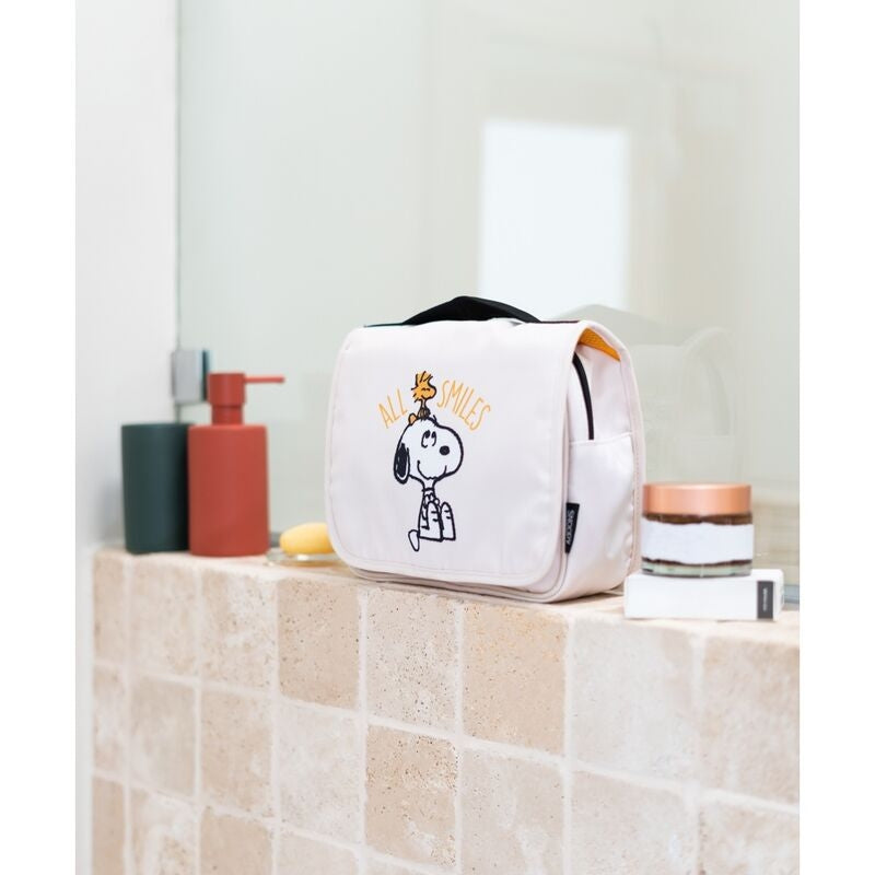Snoopy Vanity Case med spegel och förvaringsfack