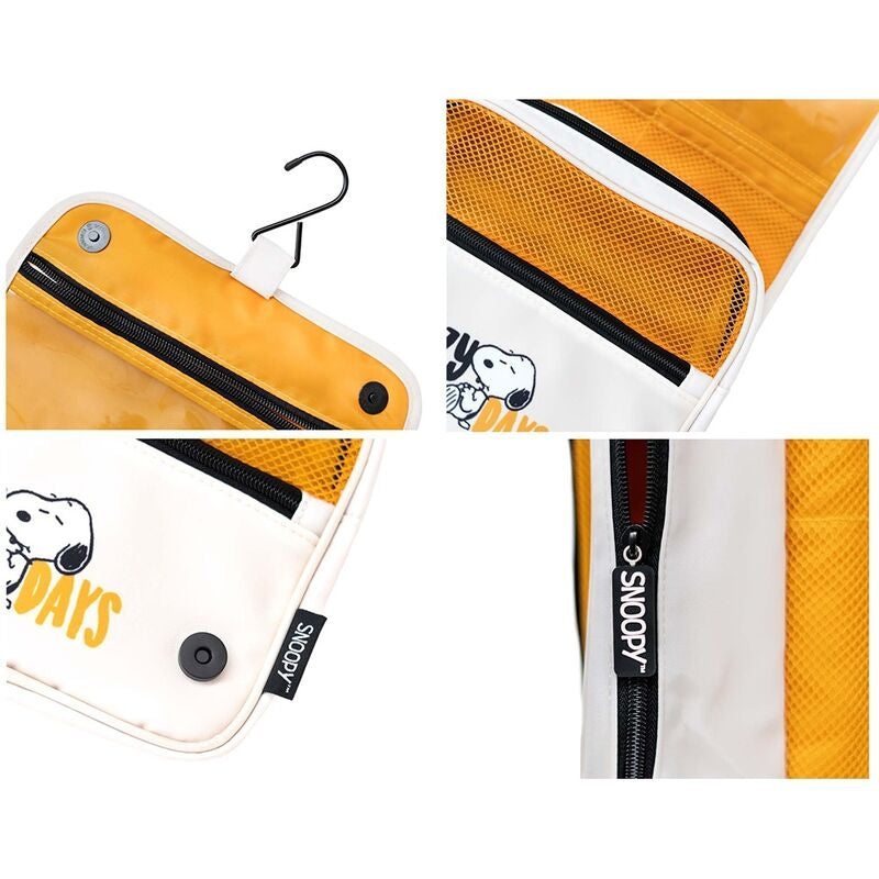 Snoopy Vanity Case med spegel och förvaringsfack