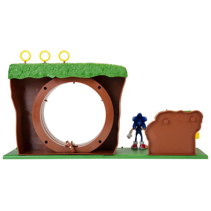 Sonic Green Hill Zone lekset med figurer och tillbehör
