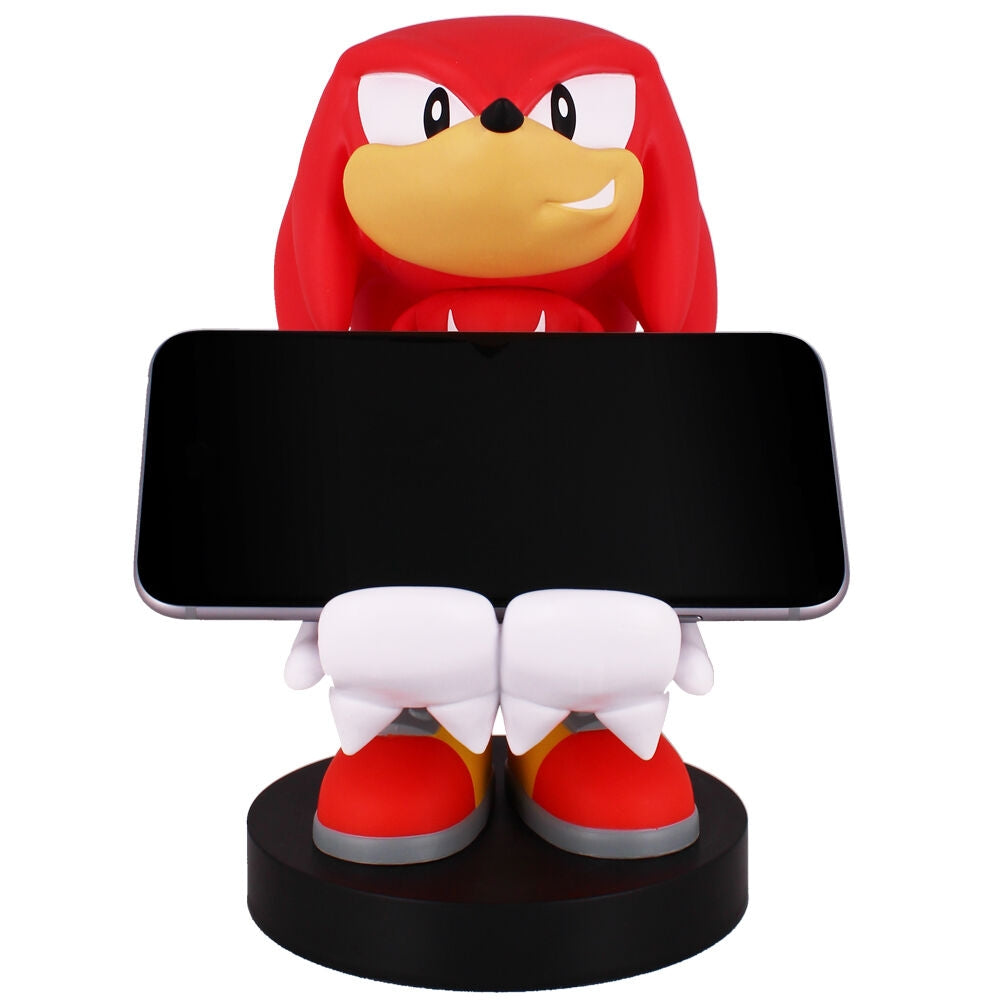 Sonic Knuckles figurklämfäste, höjd 21 cm
