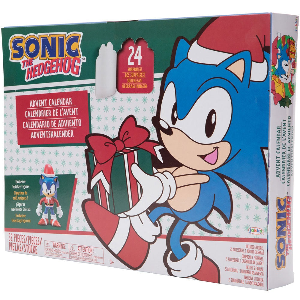 Sonic adventskalender med samlarfigurer och tillbehör