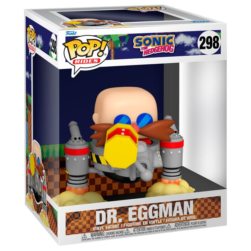 Sonic the Hedgehog Dr. Eggman Actionfigur, 6-tums samlarobjekt