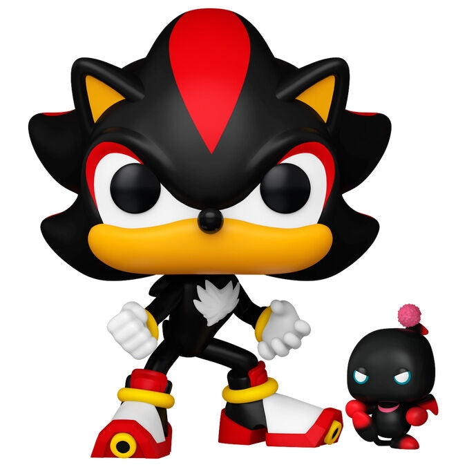 Sonic the Hedgehog Figure med Shadow och Dark Chao Collectible