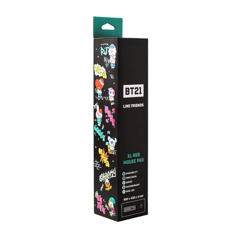 Spelbordsmatta, BT21 Design, LED-belysning