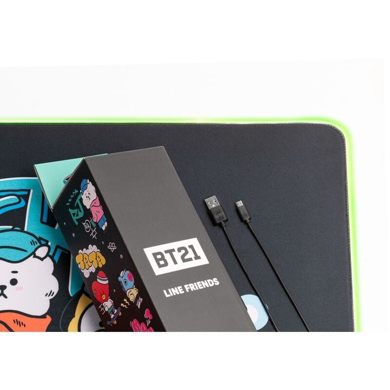 Spelbordsmatta, BT21 Design, LED-belysning