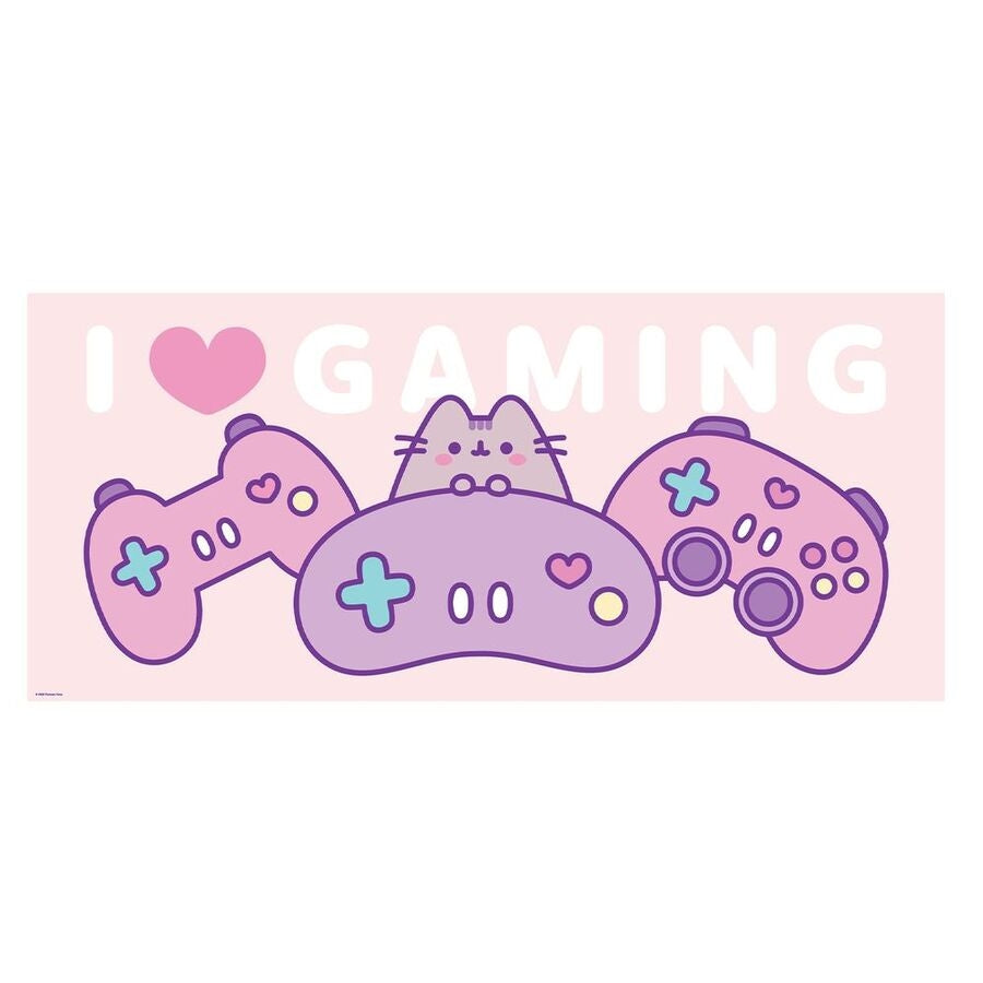 Spelbordsmatta för Pusheen-fans, stor storlek, slät yta