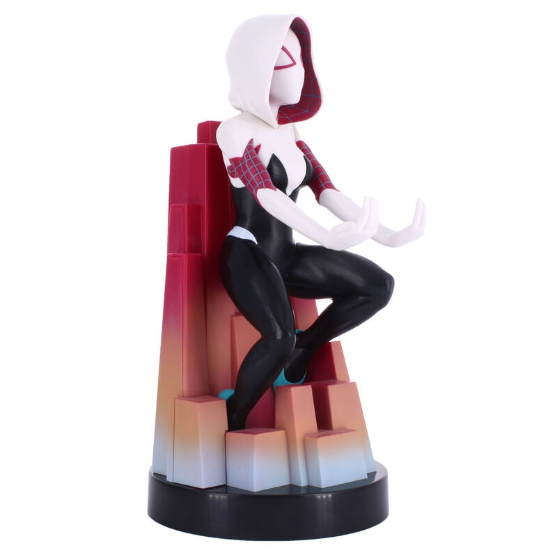 Spider Gwen Figur Spännfäste, 20 cm Cable Guy Display