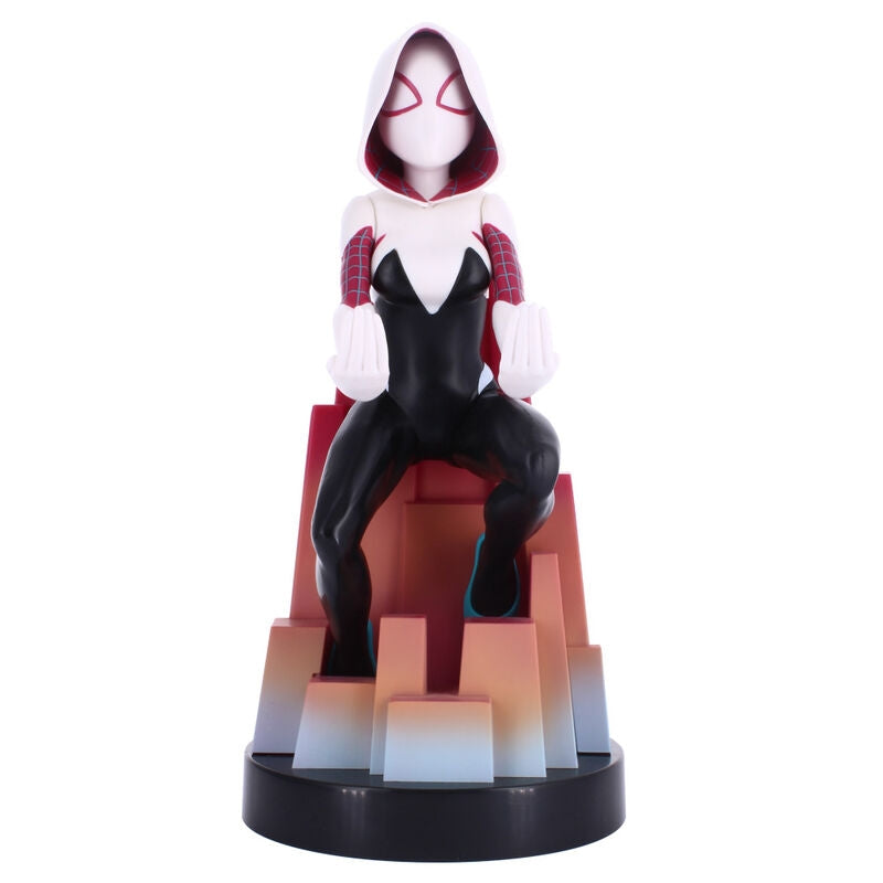 Spider Gwen Figur Spännfäste, 20 cm Cable Guy Display