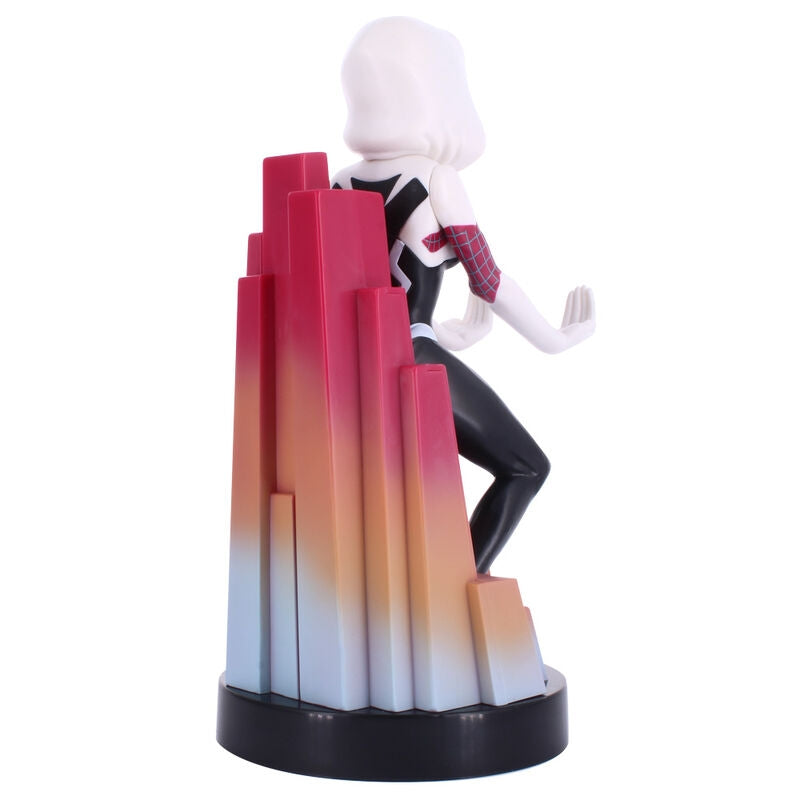 Spider Gwen Figur Spännfäste, 20 cm Cable Guy Display