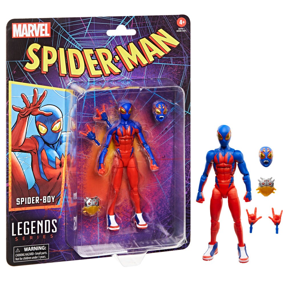 Spider-Man Spider-Boy Actionfigur 15 cm, samlarleksak