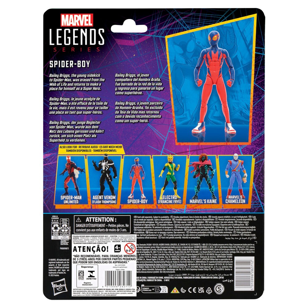Spider-Man Spider-Boy Actionfigur 15 cm, samlarleksak