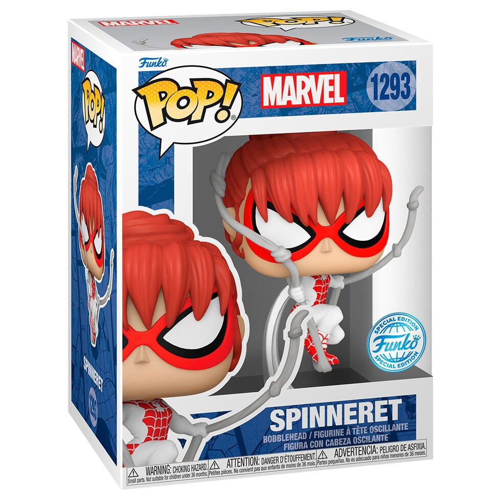 Spider-Man Spinnret Figur, exklusiv samlarleksak