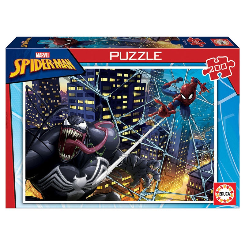 Spiderman 200-bitars pussel för barn och vuxna