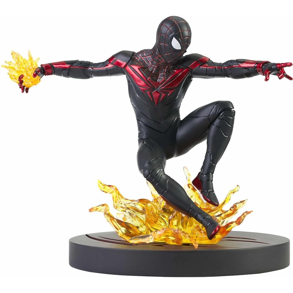 Spiderman Miles Morales figur 18 cm för PS5 Gaming Collectors