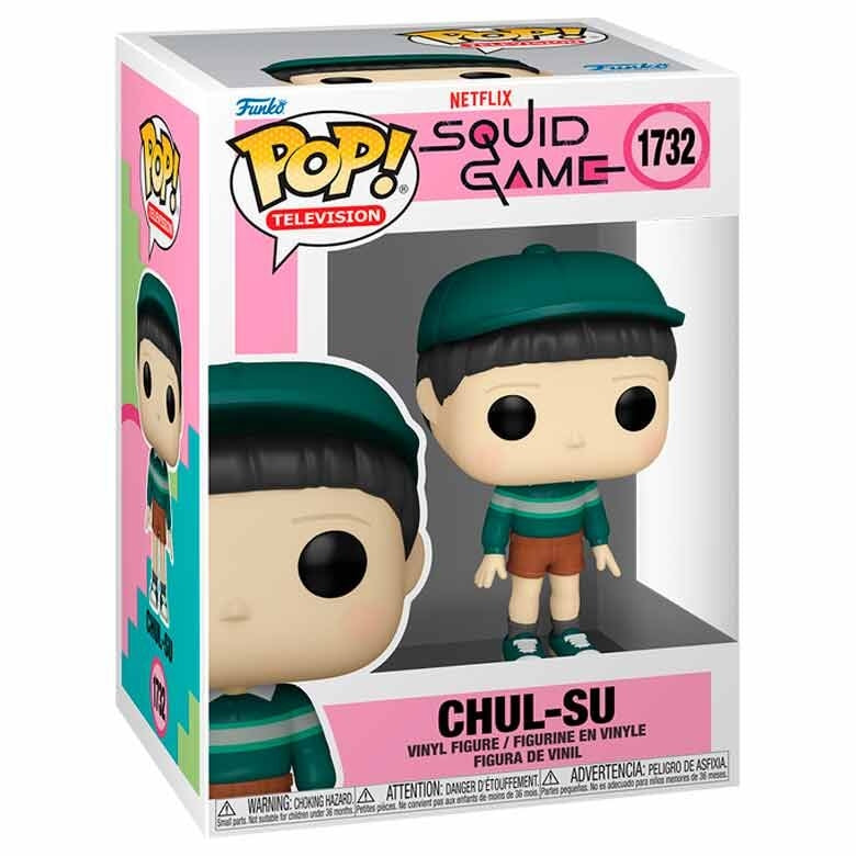 Squid Game Chul-Su figur, samlarleksak, 5-tums storlek