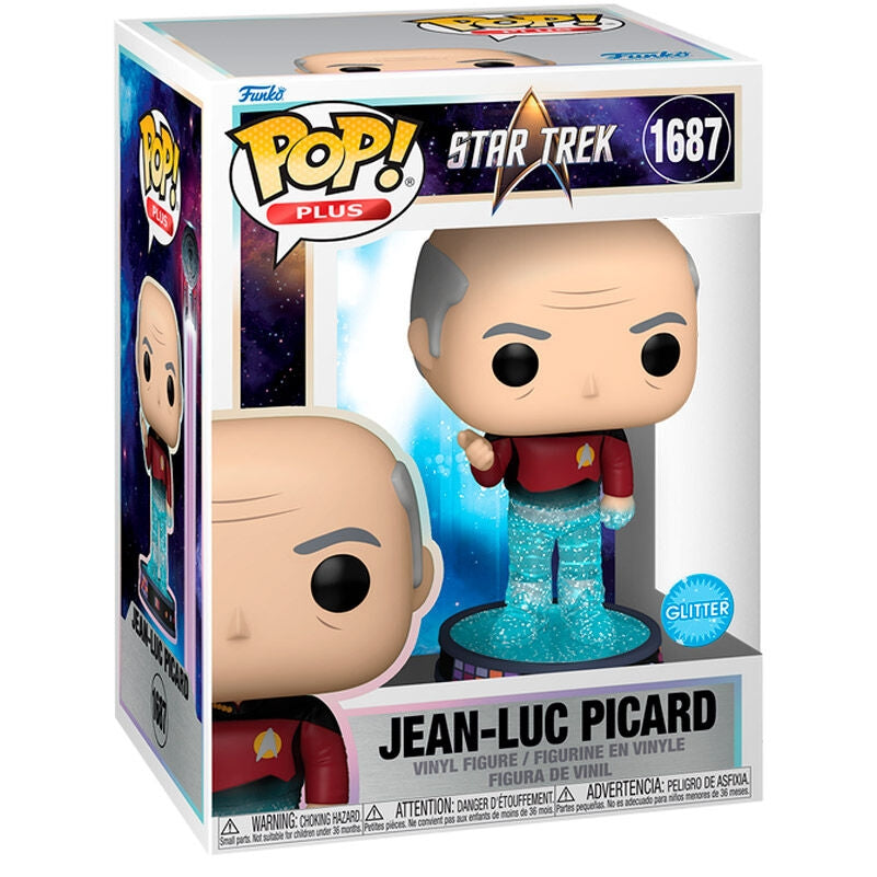 Star Trek Jean-Luc Picard POP-figur, samlarleksak i vinyl