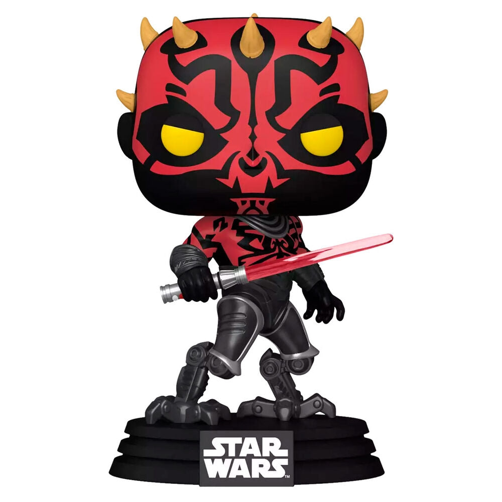 Star Wars Darth Maul exklusiv actionfigur, 6-tums storlek