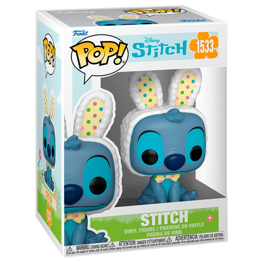 Stitch Easter Bunny Plyschleksak - Disney-karaktär, 12 tum