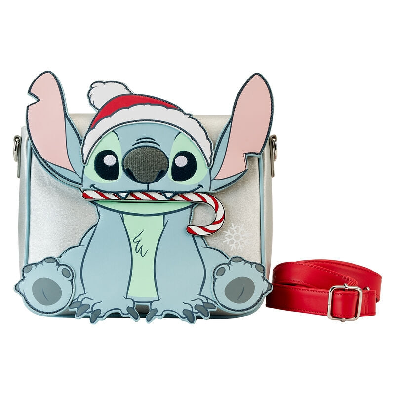 Stitch Holiday Glitter Crossbody-väska för Disney-fans