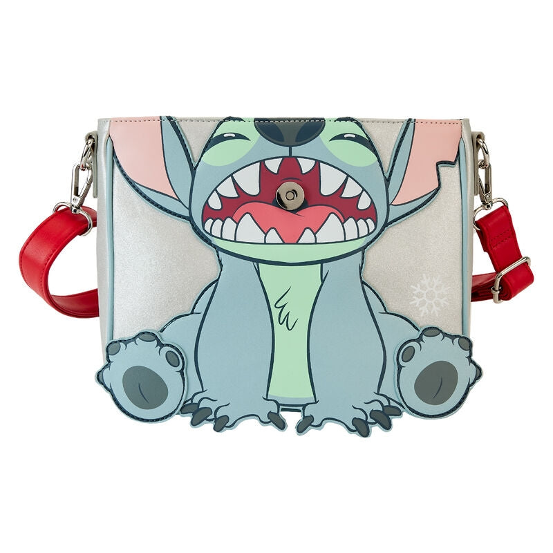 Stitch Holiday Glitter Crossbody-väska för Disney-fans