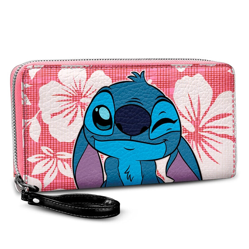 Stitch Maui-plånbok med myntficka och kortplatser
